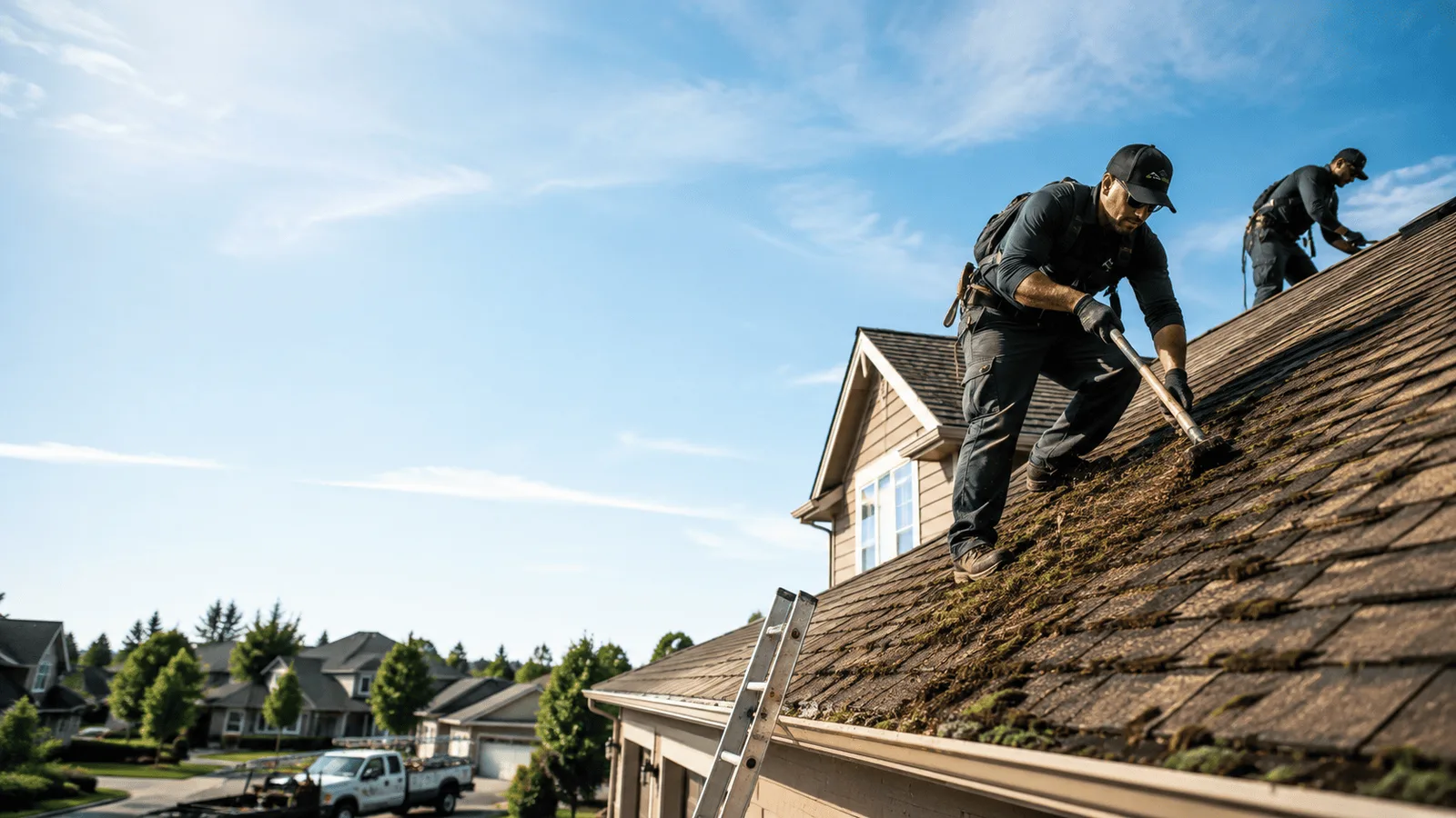 Roof Moss Removal in Sawyer, MI near me